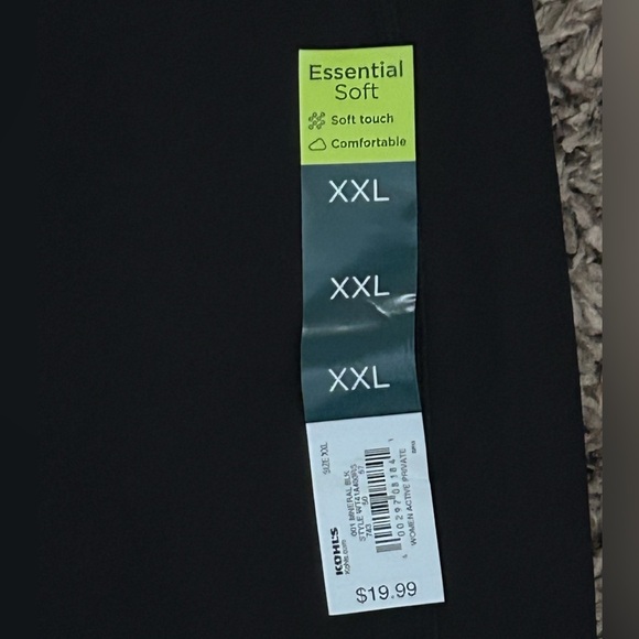 Tek Gear XXL High Rise Stretch Capri leggings nwt - Picture 4 of 5